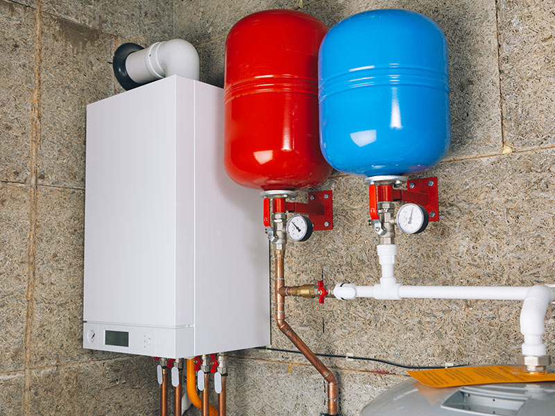 water heater and tanks on wall rapid city sd